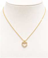 Collana Vidali Gioielli Donna in Oro giallo Zircone COOR-34-34 - COOR-34-34